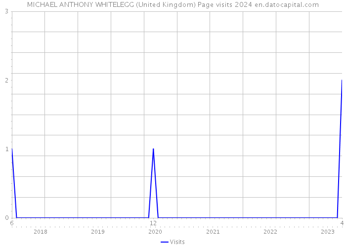MICHAEL ANTHONY WHITELEGG (United Kingdom) Page visits 2024 