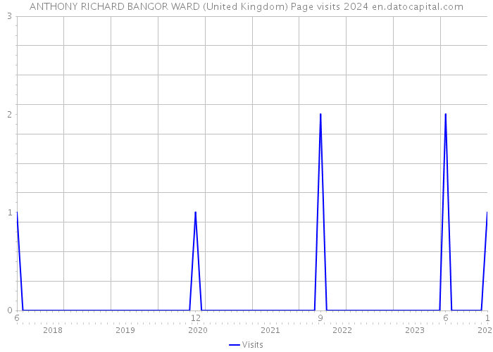 ANTHONY RICHARD BANGOR WARD (United Kingdom) Page visits 2024 