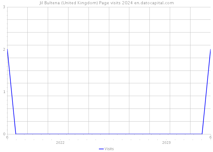 Jil Bultena (United Kingdom) Page visits 2024 