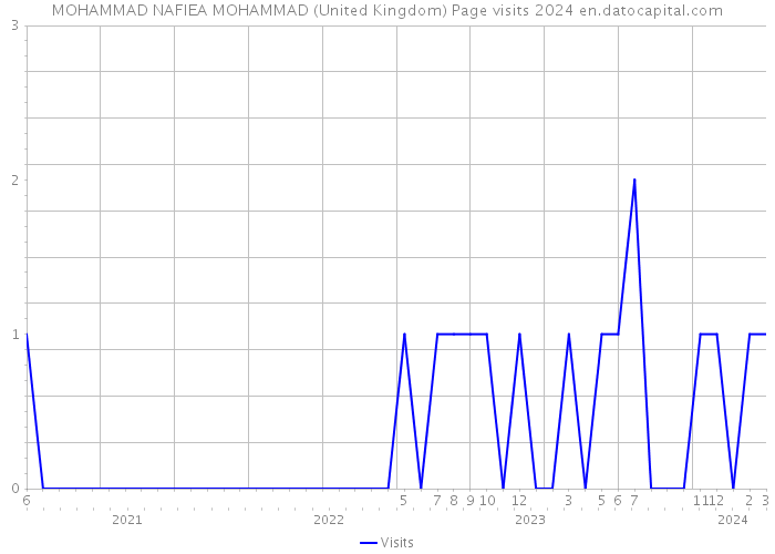MOHAMMAD NAFIEA MOHAMMAD (United Kingdom) Page visits 2024 