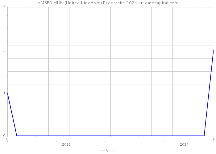 AMBER MUN (United Kingdom) Page visits 2024 