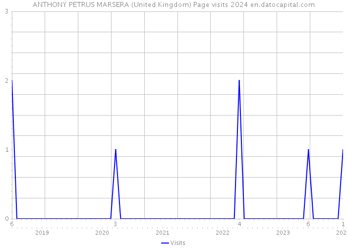 ANTHONY PETRUS MARSERA (United Kingdom) Page visits 2024 
