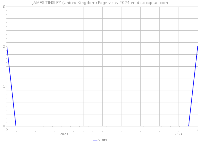 JAMES TINSLEY (United Kingdom) Page visits 2024 