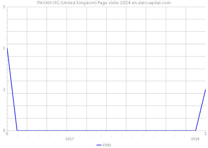 PAVAN VIG (United Kingdom) Page visits 2024 