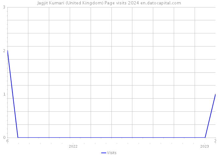 Jagjit Kumari (United Kingdom) Page visits 2024 
