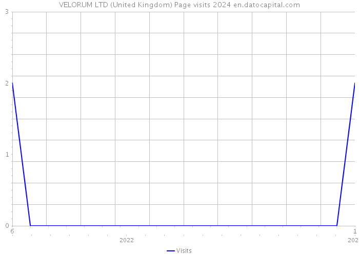 VELORUM LTD (United Kingdom) Page visits 2024 