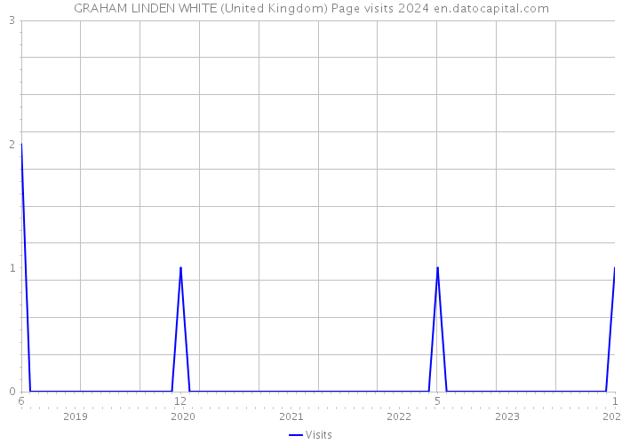 GRAHAM LINDEN WHITE (United Kingdom) Page visits 2024 