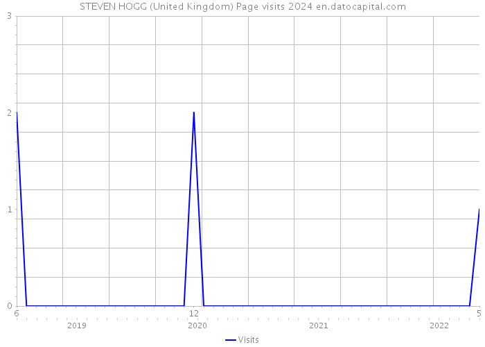 STEVEN HOGG (United Kingdom) Page visits 2024 