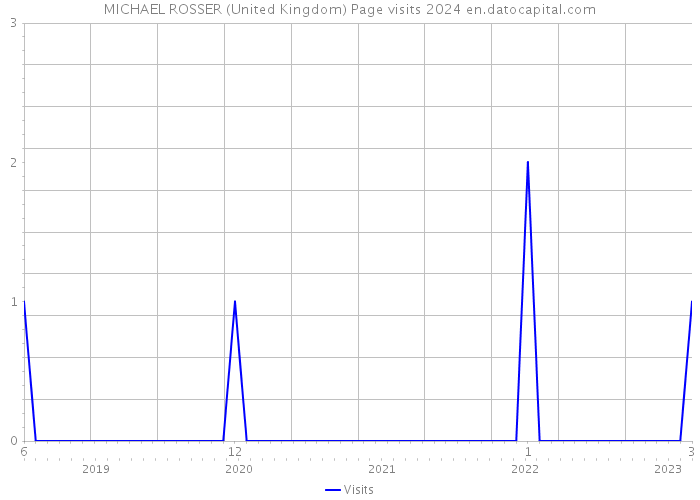MICHAEL ROSSER (United Kingdom) Page visits 2024 