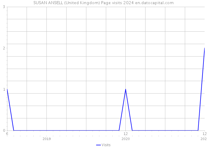 SUSAN ANSELL (United Kingdom) Page visits 2024 