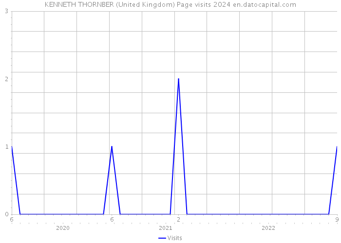 KENNETH THORNBER (United Kingdom) Page visits 2024 