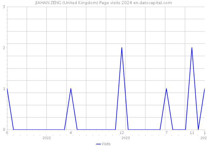 JIAHAN ZENG (United Kingdom) Page visits 2024 