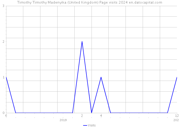Timothy Timothy Madenyika (United Kingdom) Page visits 2024 