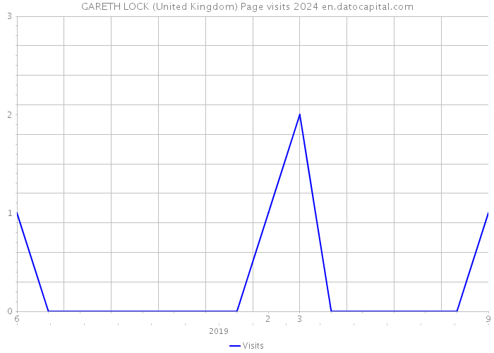 GARETH LOCK (United Kingdom) Page visits 2024 