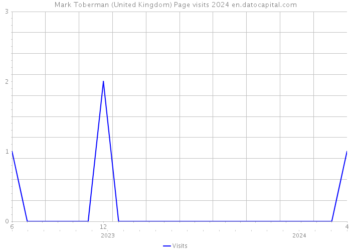 Mark Toberman (United Kingdom) Page visits 2024 