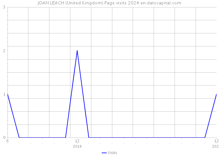 JOAN LEACH (United Kingdom) Page visits 2024 