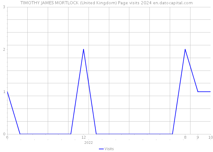 TIMOTHY JAMES MORTLOCK (United Kingdom) Page visits 2024 