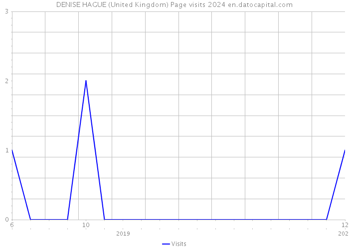 DENISE HAGUE (United Kingdom) Page visits 2024 