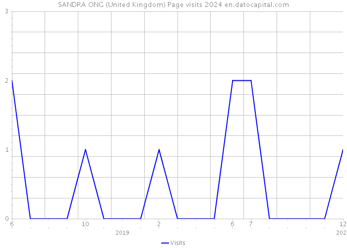 SANDRA ONG (United Kingdom) Page visits 2024 
