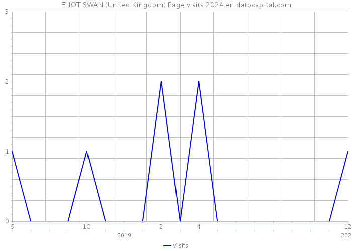 ELIOT SWAN (United Kingdom) Page visits 2024 
