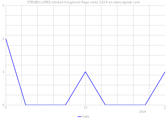 STEVEN LOPES (United Kingdom) Page visits 2024 