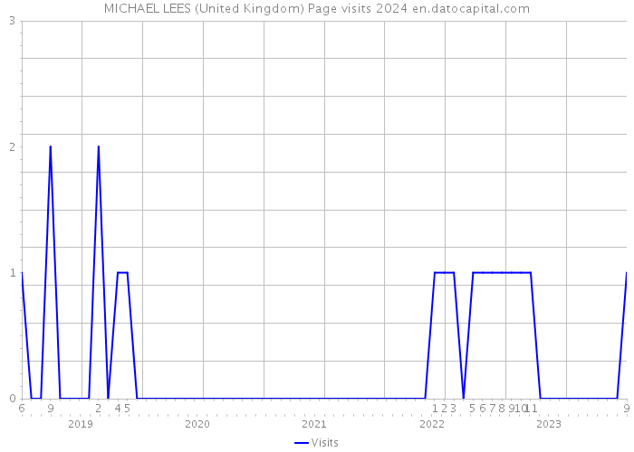 MICHAEL LEES (United Kingdom) Page visits 2024 