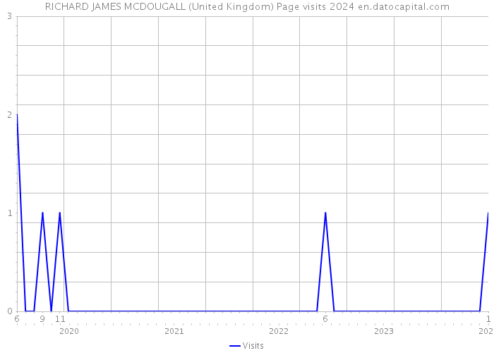 RICHARD JAMES MCDOUGALL (United Kingdom) Page visits 2024 