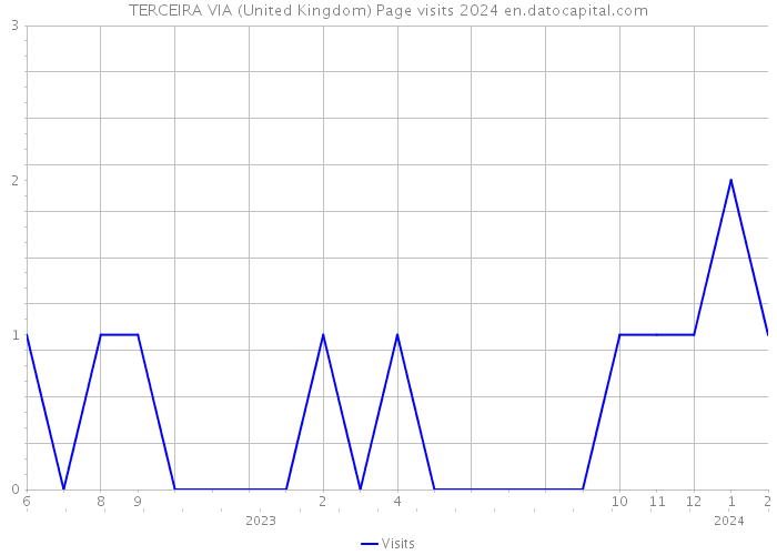 TERCEIRA VIA (United Kingdom) Page visits 2024 
