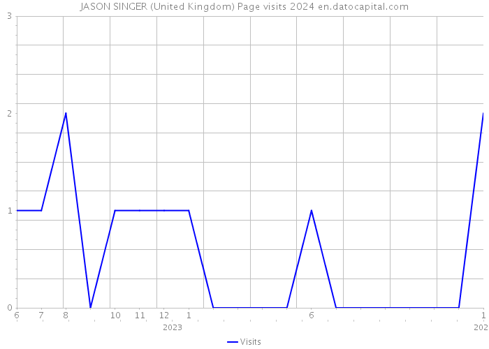 JASON SINGER (United Kingdom) Page visits 2024 