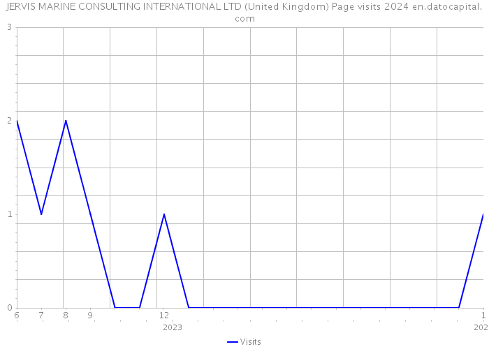 JERVIS MARINE CONSULTING INTERNATIONAL LTD (United Kingdom) Page visits 2024 