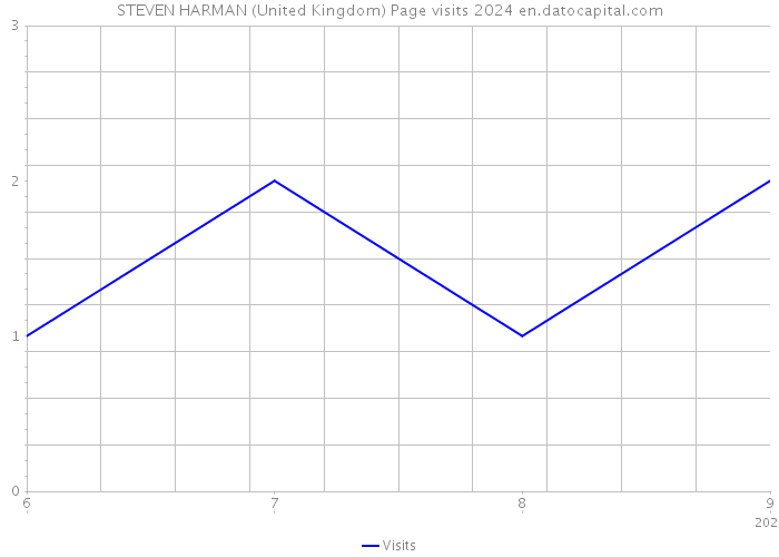 STEVEN HARMAN (United Kingdom) Page visits 2024 