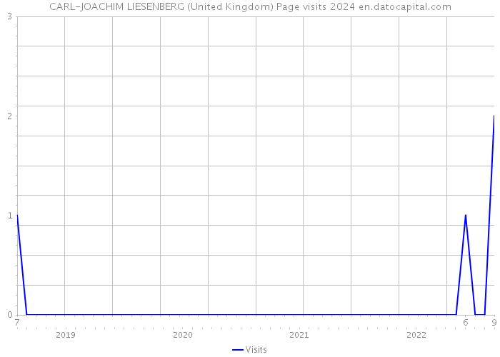 CARL-JOACHIM LIESENBERG (United Kingdom) Page visits 2024 