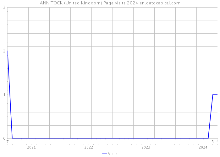 ANN TOCK (United Kingdom) Page visits 2024 