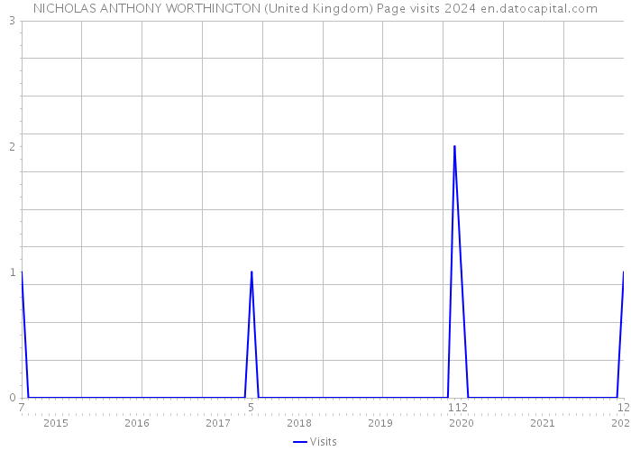 NICHOLAS ANTHONY WORTHINGTON (United Kingdom) Page visits 2024 