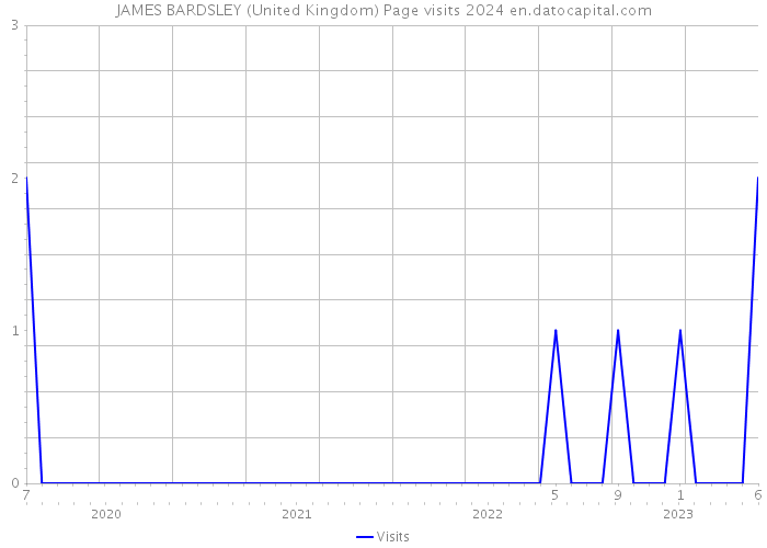 JAMES BARDSLEY (United Kingdom) Page visits 2024 
