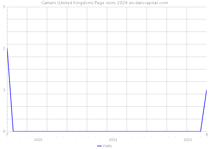 Gattani (United Kingdom) Page visits 2024 