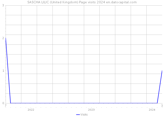SASCHA LILIC (United Kingdom) Page visits 2024 