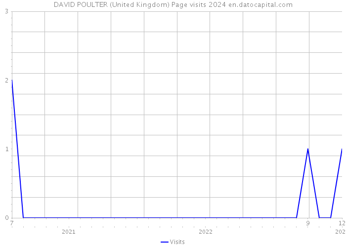 DAVID POULTER (United Kingdom) Page visits 2024 