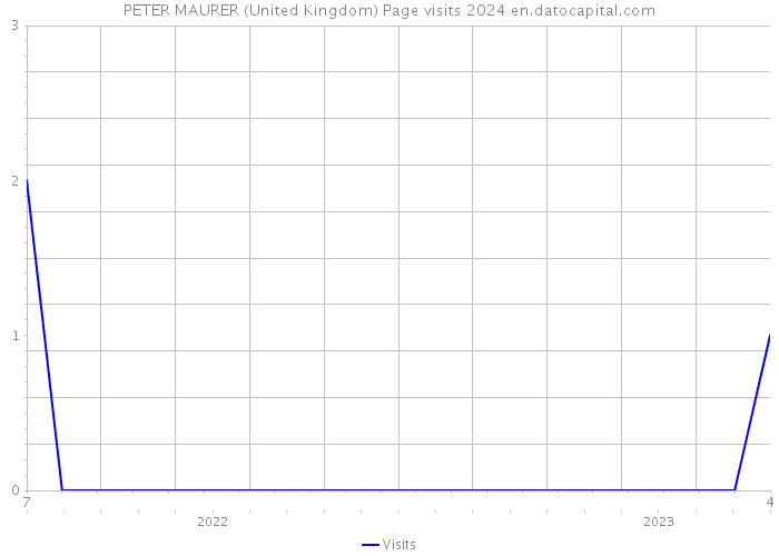 PETER MAURER (United Kingdom) Page visits 2024 