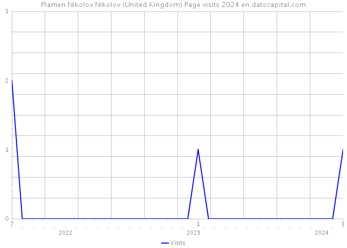 Plamen Nikolov Nikolov (United Kingdom) Page visits 2024 