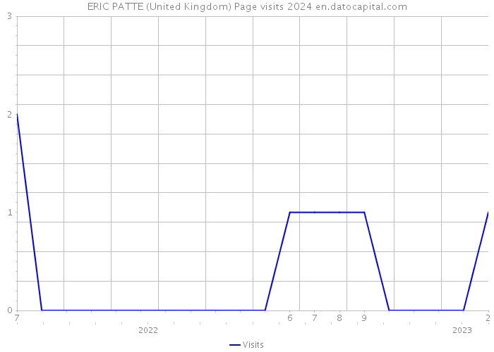 ERIC PATTE (United Kingdom) Page visits 2024 