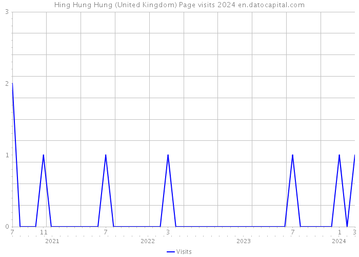 Hing Hung Hung (United Kingdom) Page visits 2024 