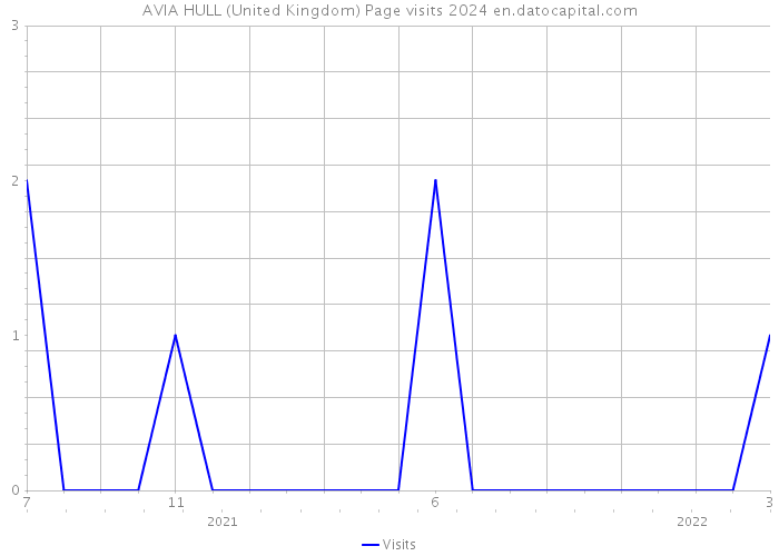 AVIA HULL (United Kingdom) Page visits 2024 