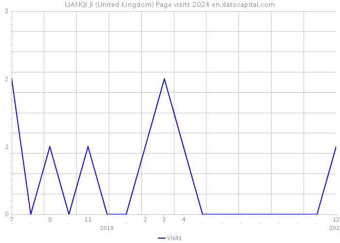 LIANQI JI (United Kingdom) Page visits 2024 
