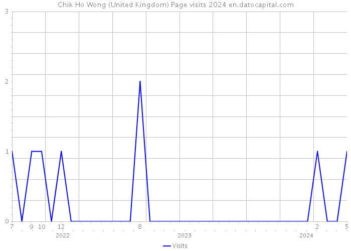 Chik Ho Wong (United Kingdom) Page visits 2024 