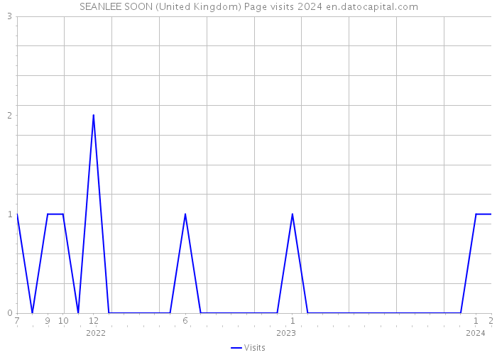 SEANLEE SOON (United Kingdom) Page visits 2024 