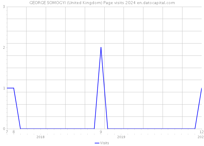 GEORGE SOMOGYI (United Kingdom) Page visits 2024 