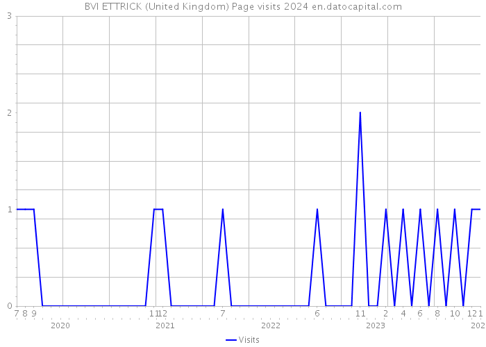 BVI ETTRICK (United Kingdom) Page visits 2024 