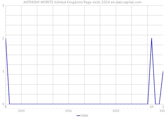 ANTHONY MORITZ (United Kingdom) Page visits 2024 