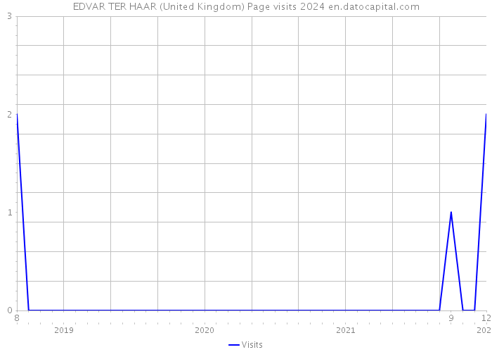 EDVAR TER HAAR (United Kingdom) Page visits 2024 